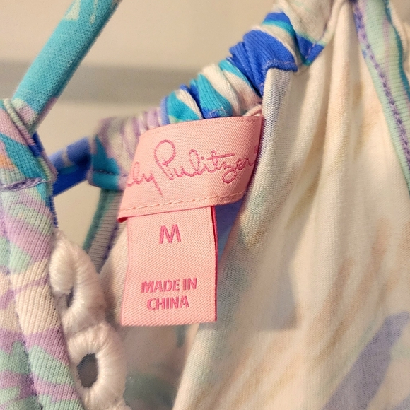 Lilly Pulitzer Spaghetti Strap Romper  size M - Picture 6 of 6